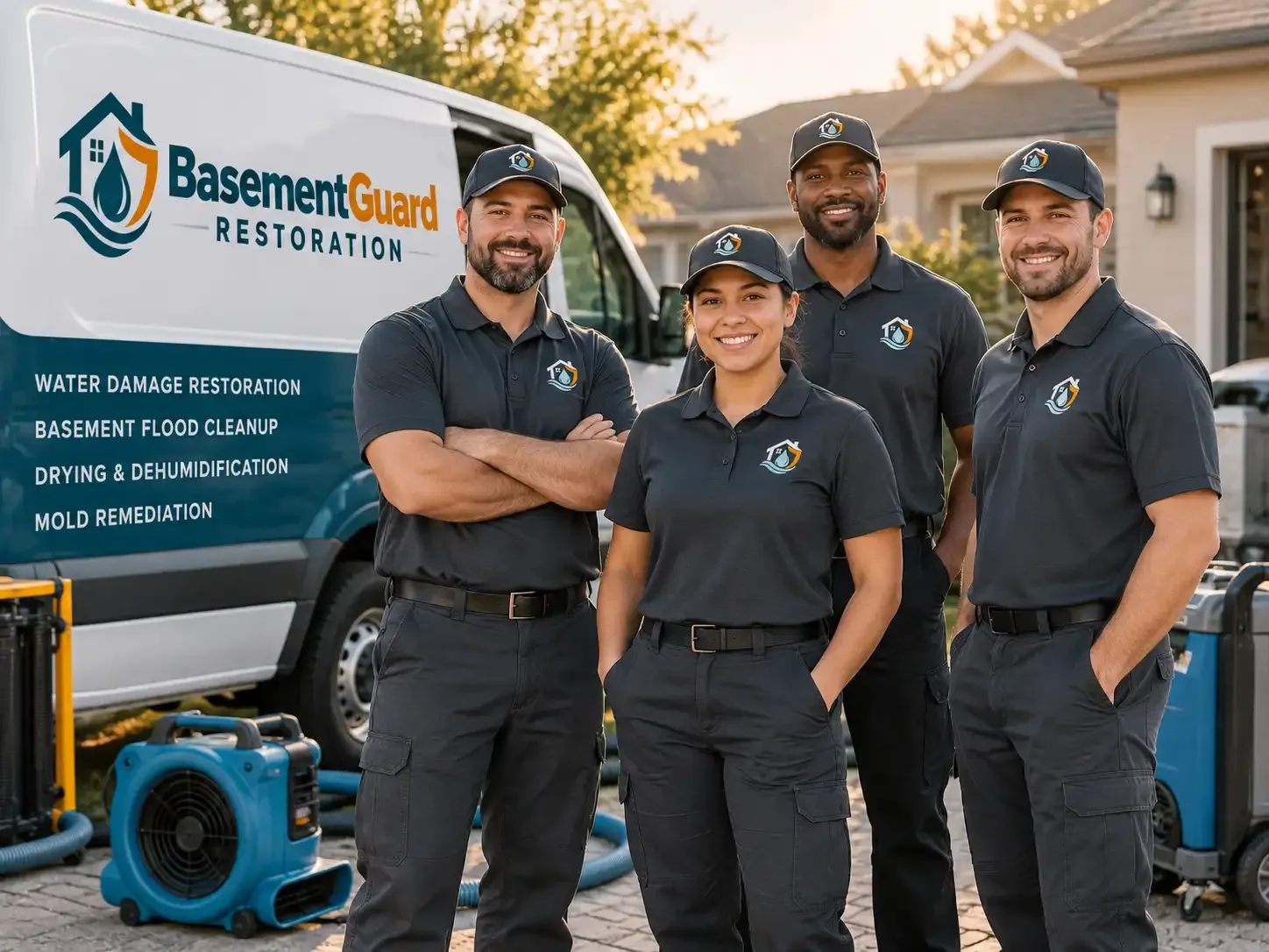 Basement Water Damage Restoration company in Hawkins, WI